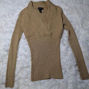 Gold Sparkly Long Sleeve